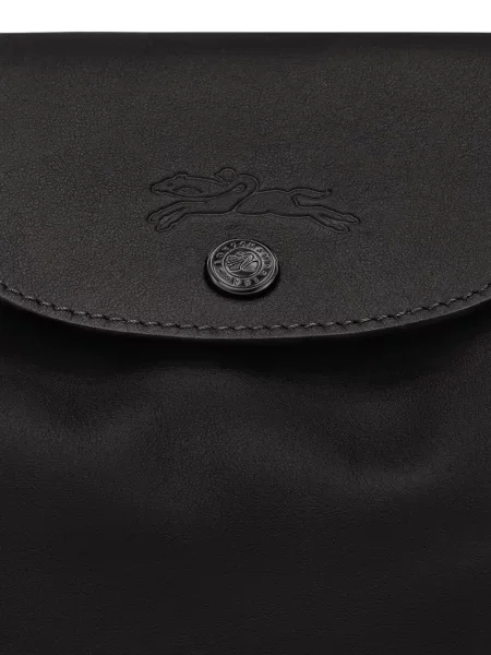 Geanta de piele Longchamp din piele negru