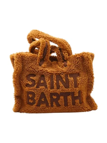 Shopperka Saint Barth brązowa