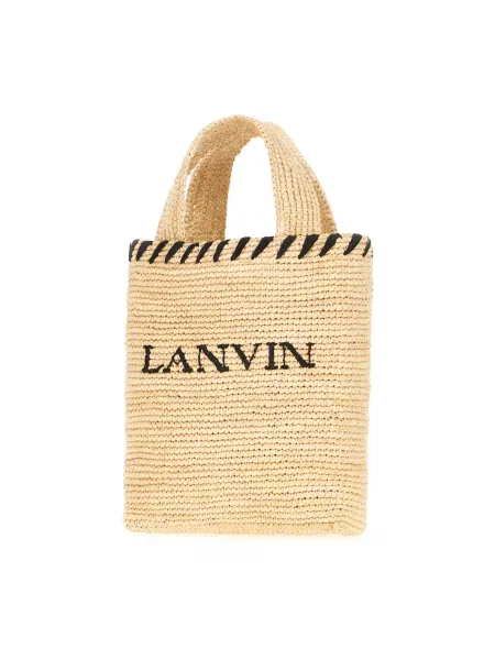Torebka Lanvin beżowa