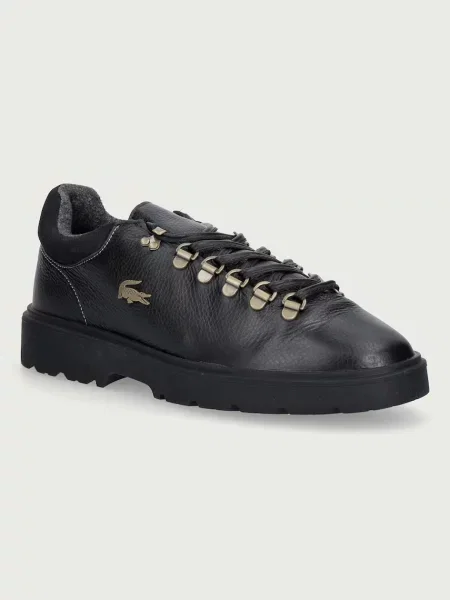 Lacoste BASESHOT WINTER sneakers pentru bărbați din piele negru