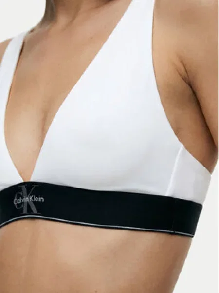 Calvin Klein Underwear Grudnjak siva / crna bijela
