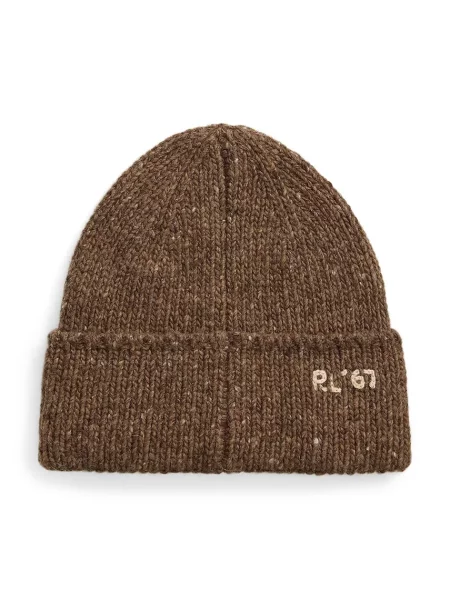 Polo Ralph Lauren Căciulă crem / amestecat maro