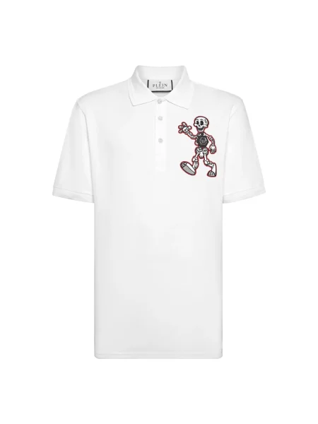 Koszulka polo Philipp Plein biała