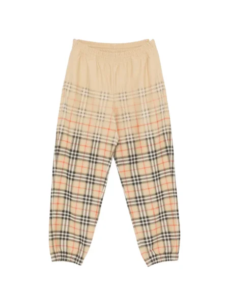 Pantaloni Burberry în carouri