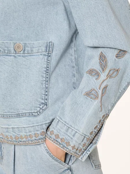 Cartoon Džínová Bunda light blue denim modrá