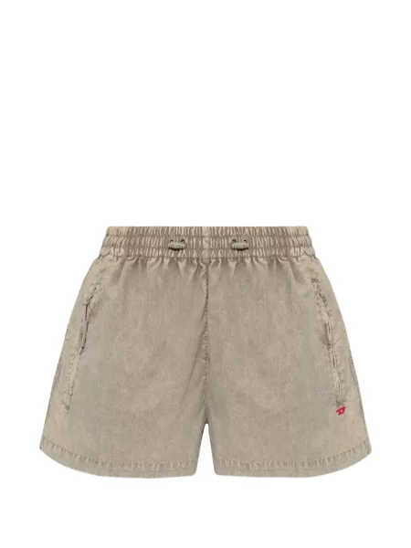 Pantaloni scurți Diesel cu broderie cu cordon