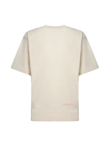 Koszulka Moncler beżowa