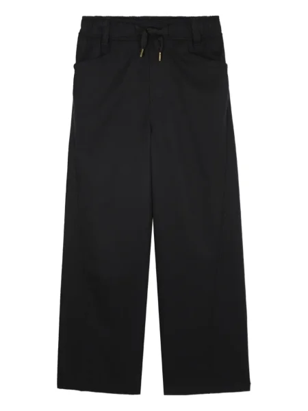 Spodnie dziecięce Lanvin Enfant czarne