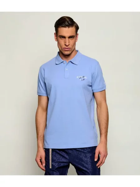 Tricou polo Iceberg albastru