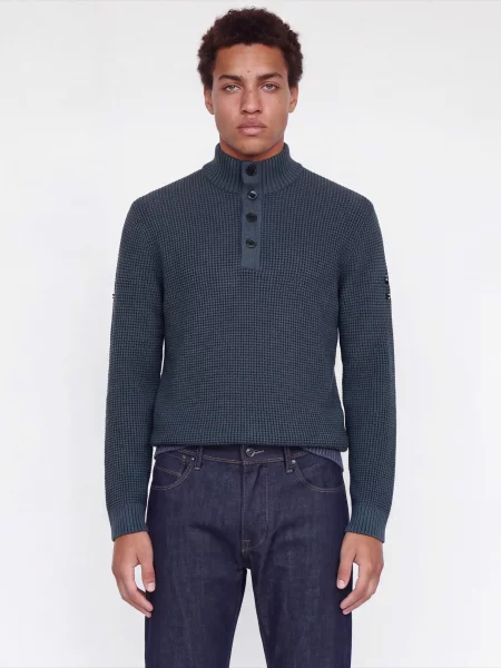 JACK & JONES Svetr JJELIAS enciánová modrá