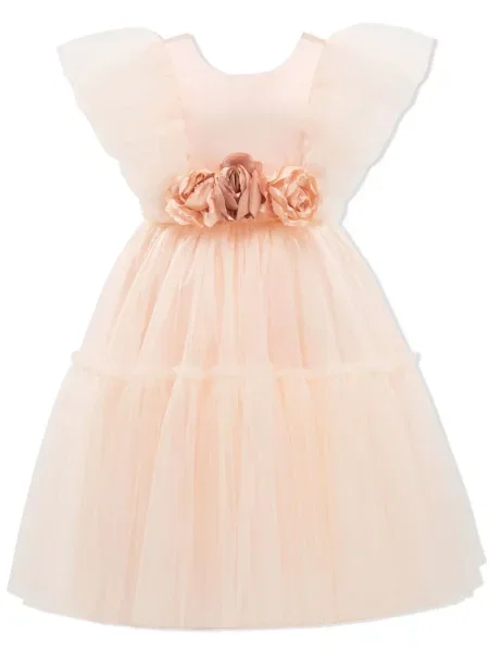 Sukienka dziecięca Tulleen różowa