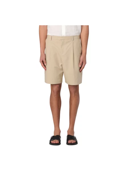 A.P.C. szorty short crew beżowy