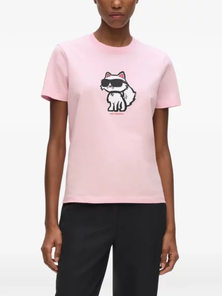 Tricou Karl Lagerfeld roz