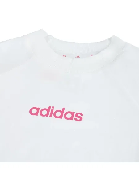 Tricou copii Adidas alb