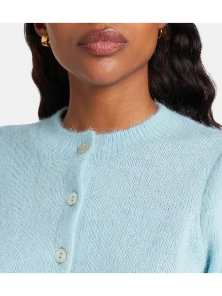 Cardigan Dôen de lână albastru