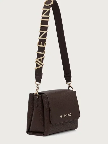Torebka crossbody Valentino By Mario Valentino skórzana brązowa