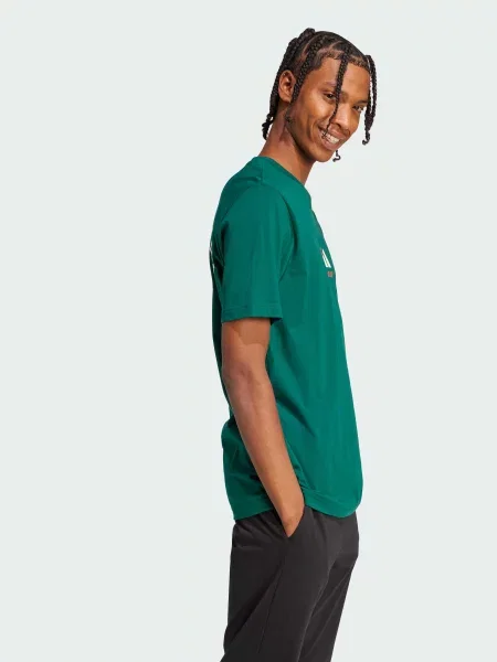 Футболка Adidas зеленая