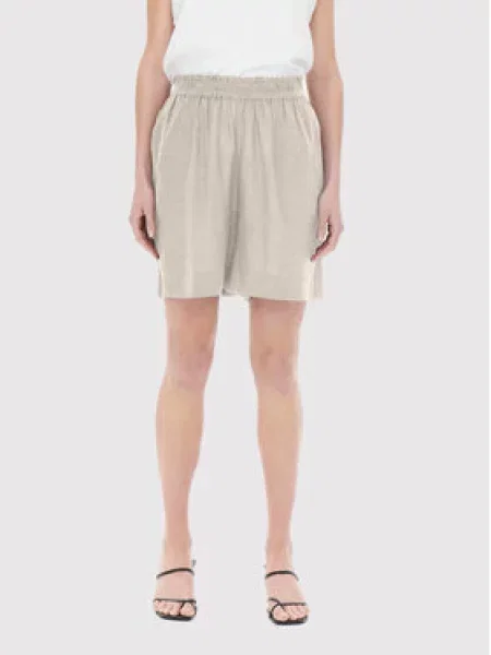 ONLY Шорти з тканини Tokyo бежевий