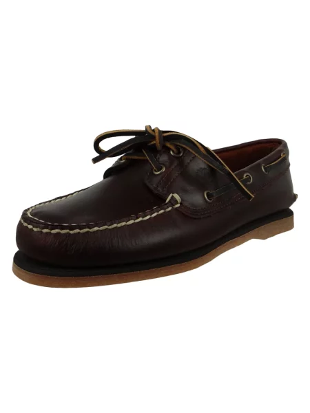 Półbuty Timberland skórzane klasyczne brązowe