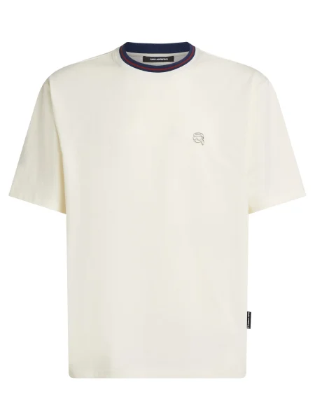 Karl Lagerfeld Tricou crem