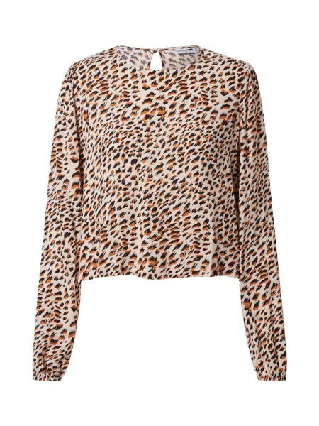 Noisy may Bluză maro bej negru