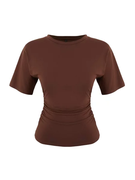 Trendyol Tricou ciocolatiu