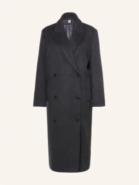 Karo Kauer Oversized Kabát tmavě šedá