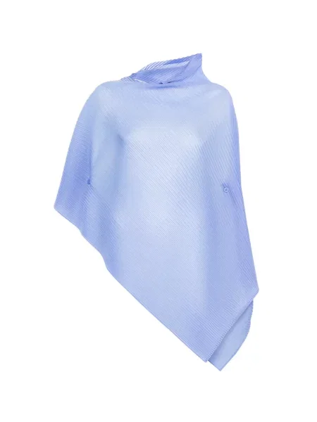 Poncho Issey Miyake albastru