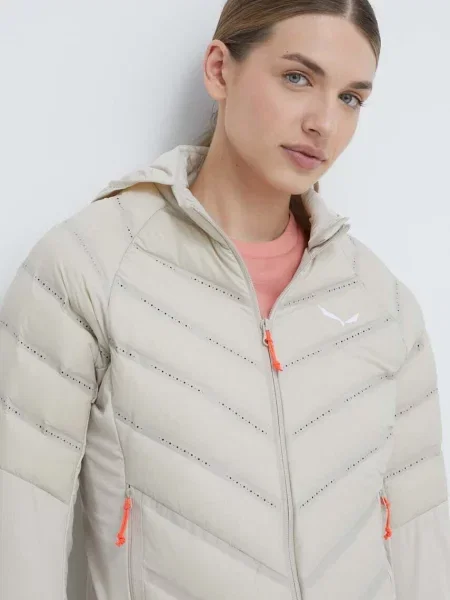 Salewa geaca sport din puf Agner Hybrid bej
