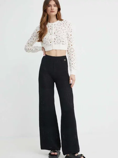 Twinset pantaloni negru
