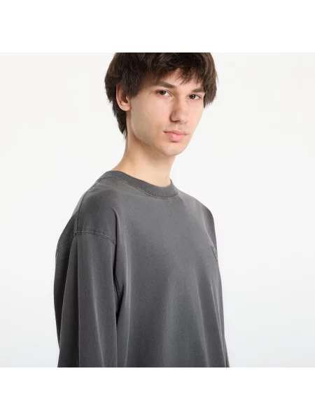 Carhartt WIP Majica Nelson temno siva črna