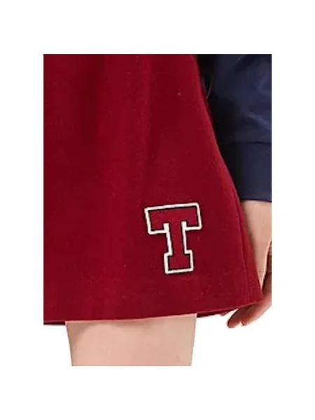 Sukňa Tommy Hilfiger červená