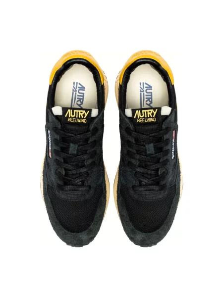 Sneakersy Autry skórzane czarne
