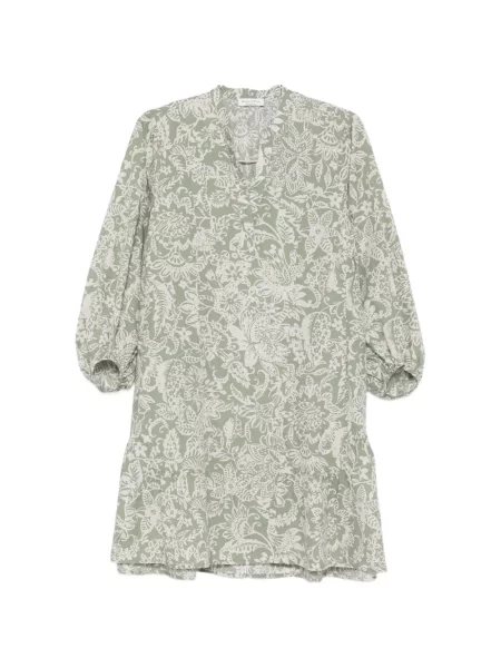 Rochie mini Marc O'polo cu model floral cu imagine verde