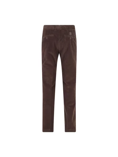 Spodnie Incotex brązowe