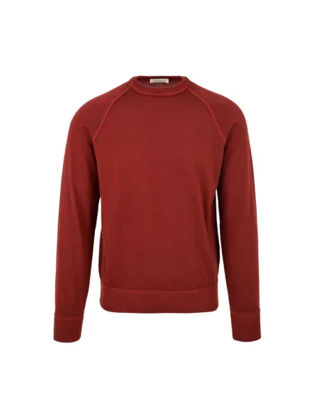 Sweter Filippo De Laurentiis wełniany czerwony