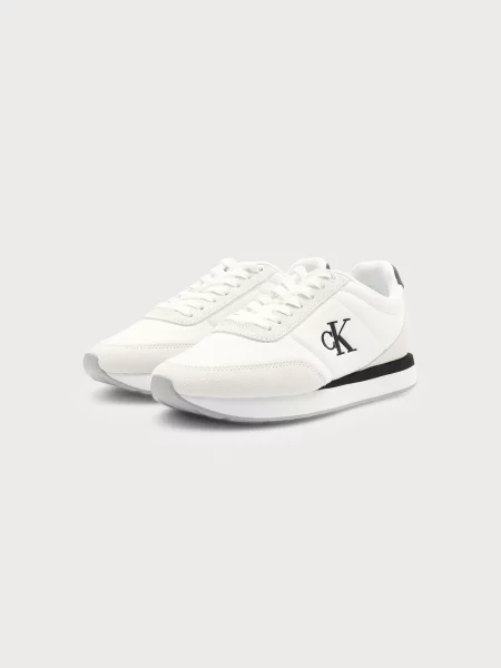 Calvin Klein Nízke tenisky ESS čierna biela