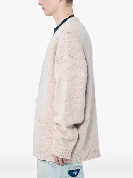 Kardigan Vetements s perlami