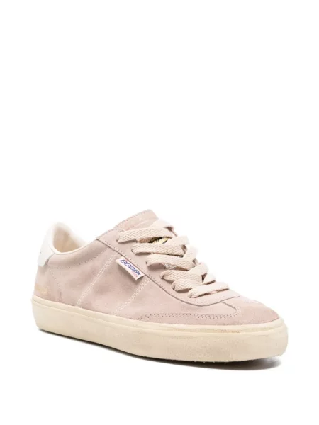 Велурени маратонки Golden Goose златисто