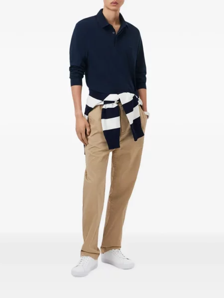 Tricou polo Lacoste stretch albastru