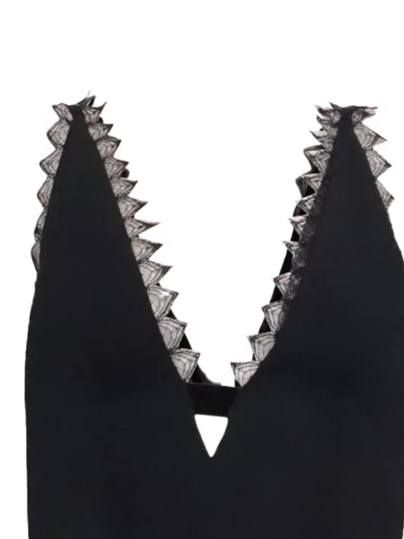 Rochie Victoria Beckham din dantelă negru