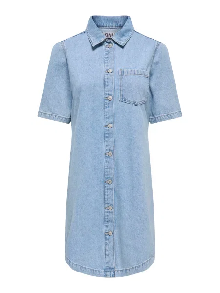 ONLY Rochie tip bluză ONLMILLE denim albastru