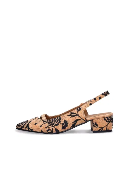 Nae Vegan Shoes Lodičky Zurie hnědá černá
