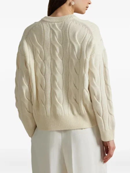 Căciulă Polo Ralph Lauren cu broderie tricotate de costum albastru