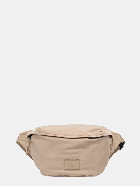 Torebka Calvin Klein Jeans Metro Oversized Waistbag Gray Universal beżowe