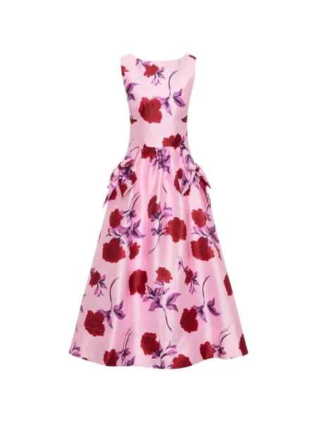 Rochie midi Rebecca Vallance roz