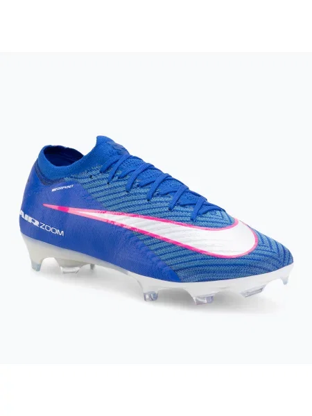 Кросівки футбольні Nike Mercurial Vapor 16 Elite FG racer blue/white білі