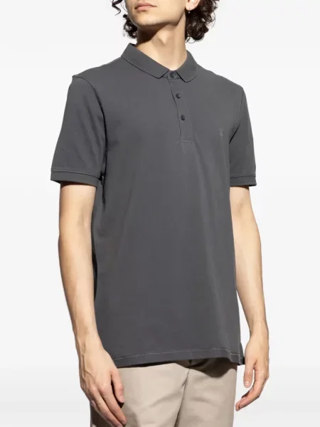 Polokošeľa Allsaints sivá