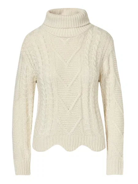 KOROSHI Pulover murdar alb