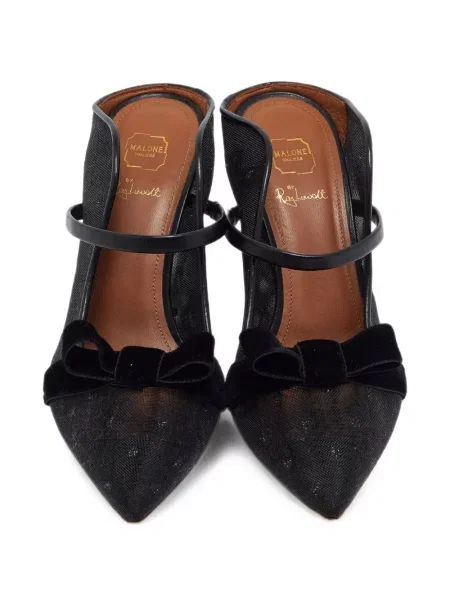 Papuci tip mules Malone Souliers plasă negru
